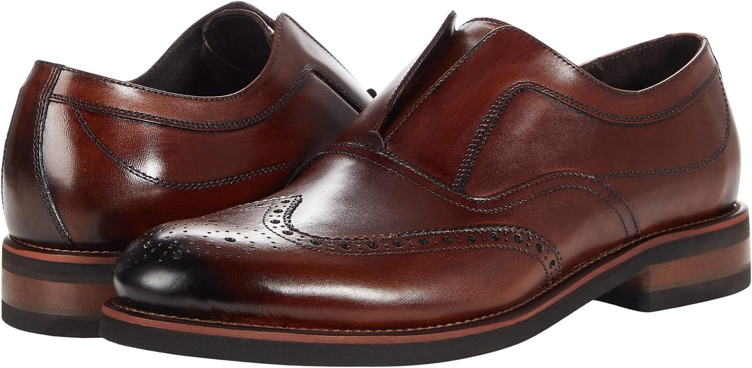 

Оксфорды Jameson Wingtip Johnston & Murphy Collection, коричневый