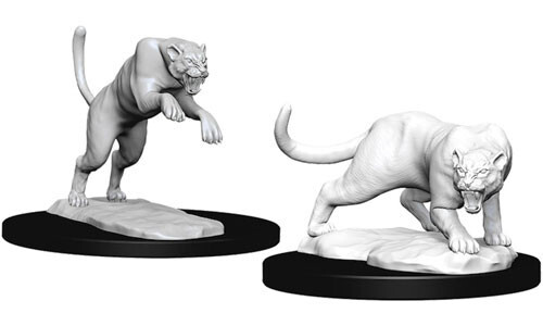 

Миниатюра WizKids/NECA D&D Nolzur's Marvelous Unpainted Minis: W6 Panther & Leopard
