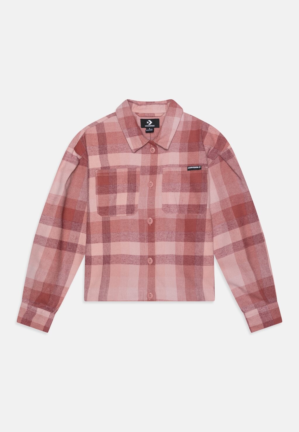 

Рубашка Relaxed Boxy Shacket Converse, цвет night flamingo