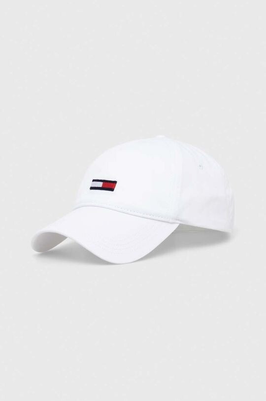 

Хлопковая бейсболка Tommy Jeans, белый