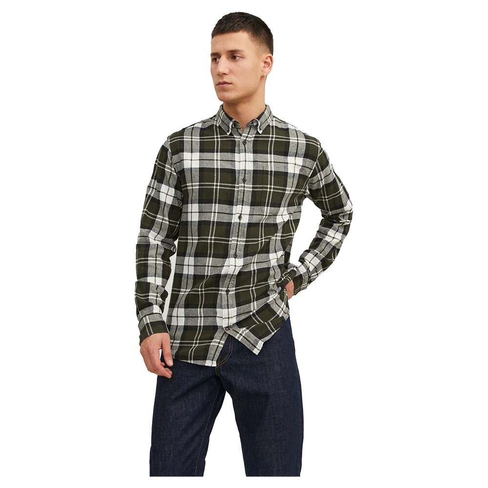 

Рубашка с длинным рукавом Jack & Jones Classic Autumn Check, разноцветный
