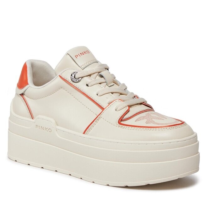 

Кроссовки Pinko Greta, экрю, Бежевый