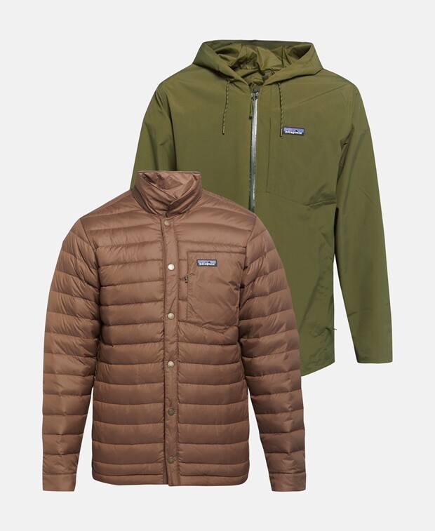 

Двойная куртка Patagonia, зеленый