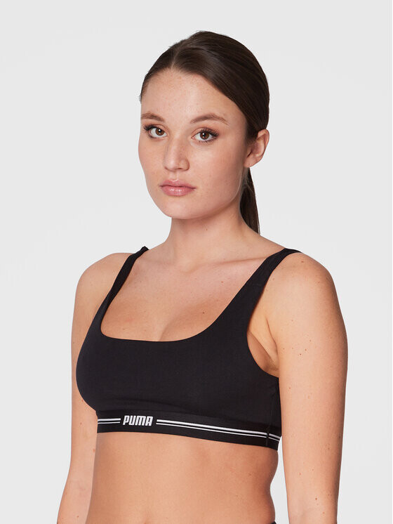 

Верхний бюстгальтер Puma, черный