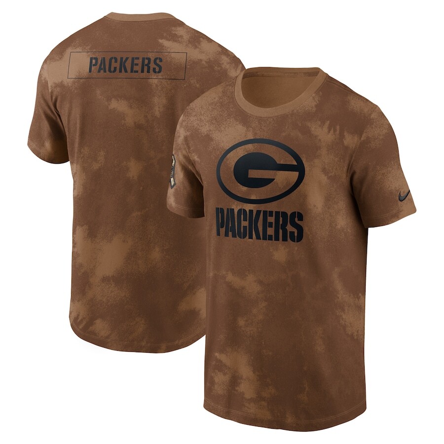 

Футболка с коротким рукавом Nike Green Bay Packers, коричневый