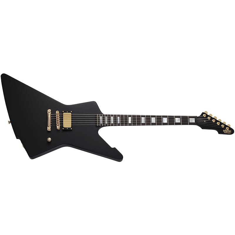 цена Электрогитара Schecter 369 Cesar Soto E-1 Guitar, Ebony Fretboard, Satin Black