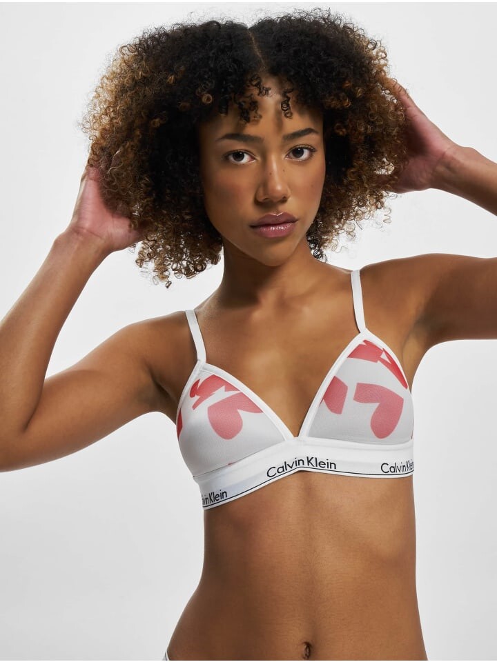 

Спортивный бюстгальтер Calvin Klein, цвет hearts/orange odyssey