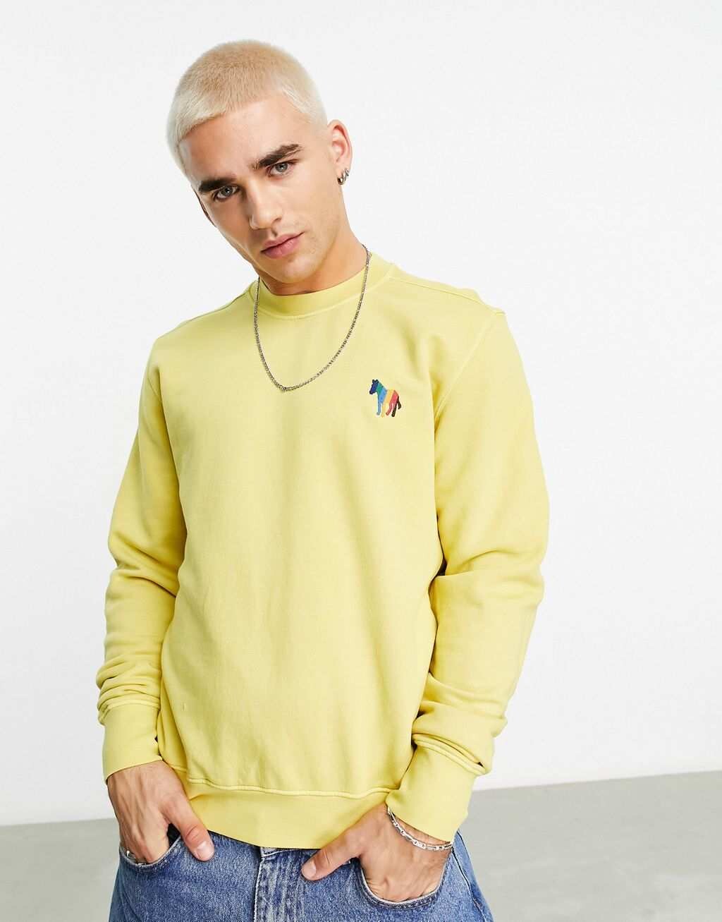 

Желтая толстовка с логотипом PS Paul Smith, Желтый