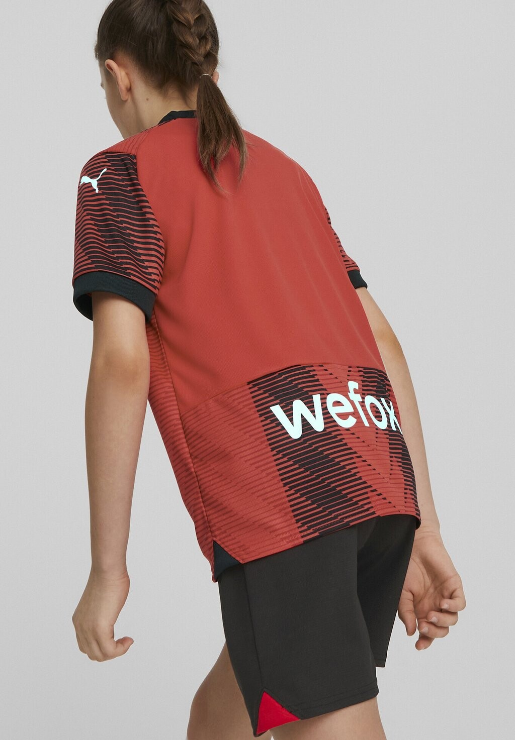 

Футболка Ac Milan Home Replica Puma, цвет for all time red puma black