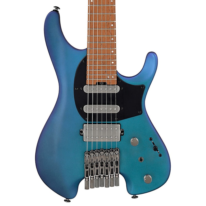Электрогитара Ibanez Q547 7-string Headless HSS Guitar - Blue Chameleon Metallic Matte