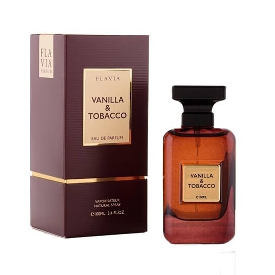 

Парфюмированная вода унисекс, 100 мл Flavia, Vanilla & Tobacco