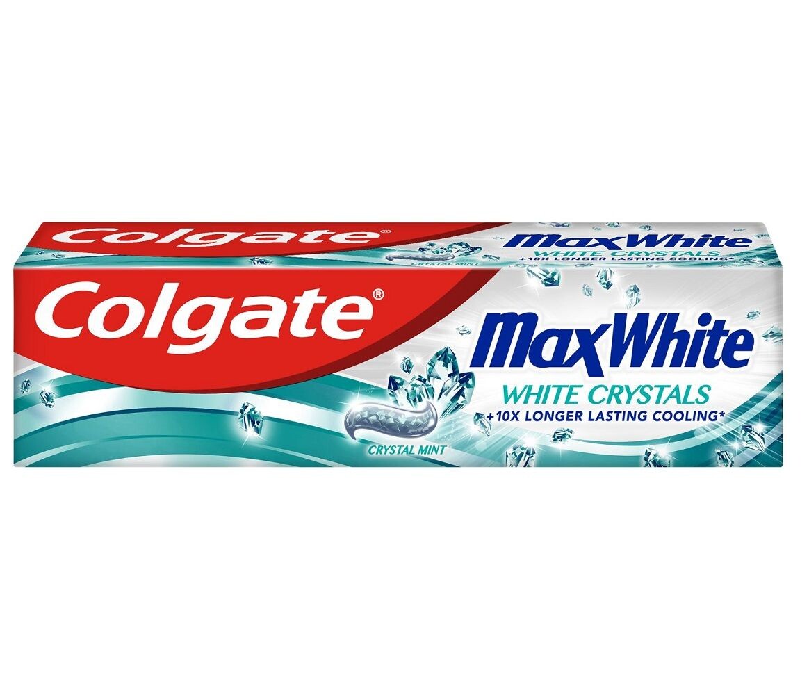 

Colgate Max White Crystals Зубная паста, 100 ml