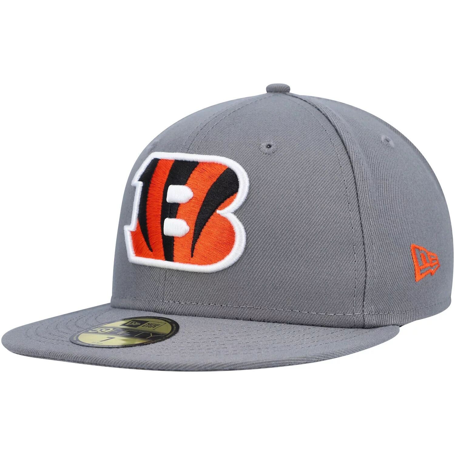

Мужская приталенная шляпа New Era Graphite Cincinnati Bengals Storm II 59FIFTY