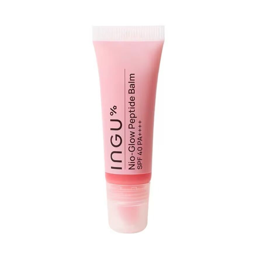 

INGU Пептидный бальзам Nio-Glow SPF 40 PA++++ 10 мл. Цветущий Pink, Pink