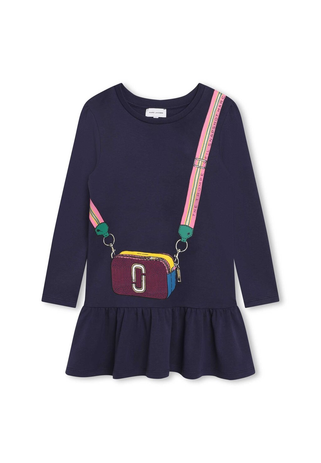 

Платье из джерси MARC JACOBS, синий индиго