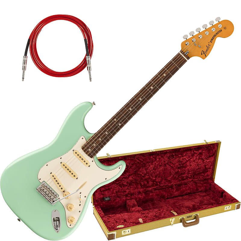 

Электрогитара Fender Vintera II 70s Stratocaster - Surf Green W/ HARDCASE