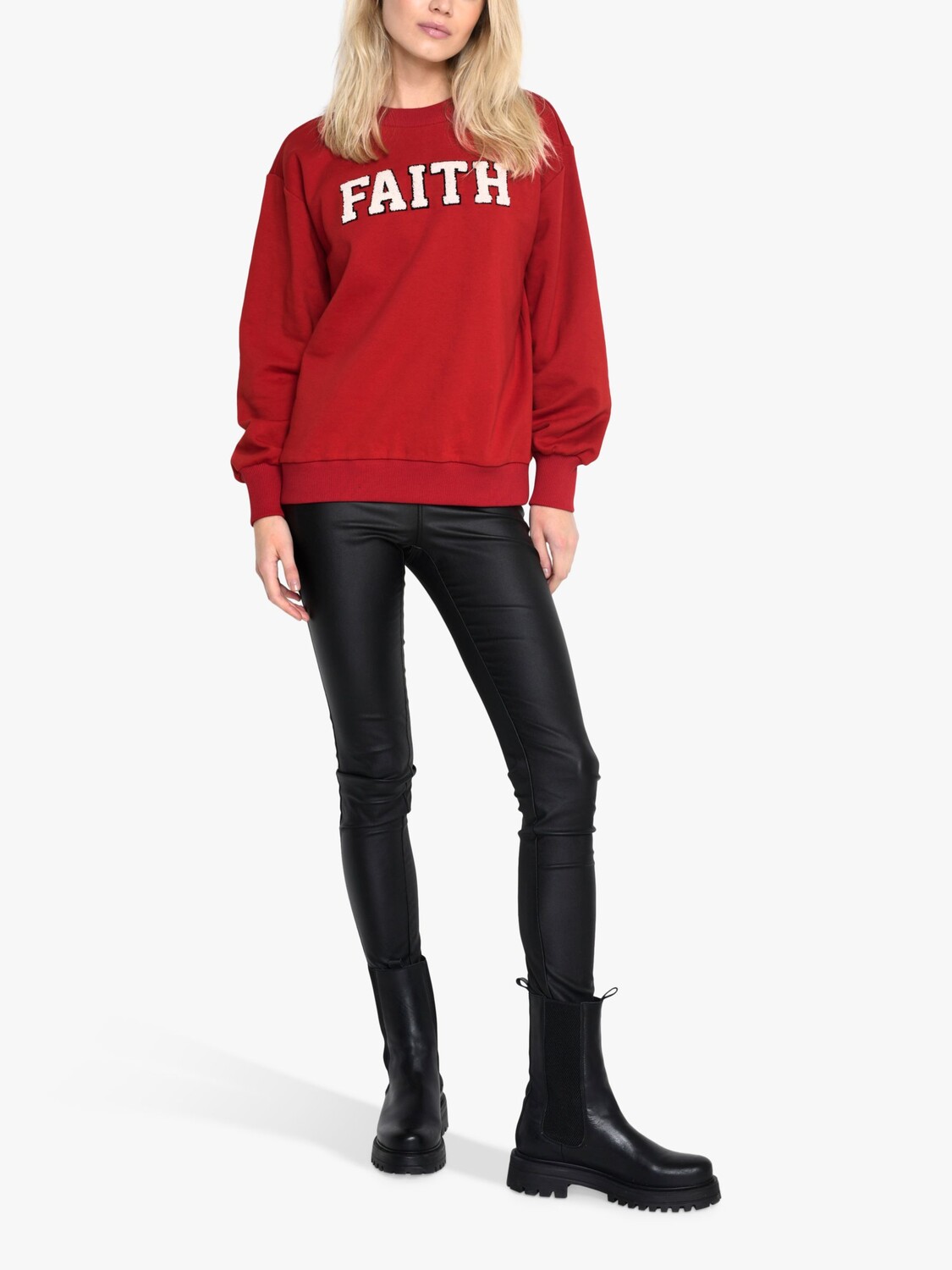 

Джемпер KAFFE Faith с лозунгом, Adrenaline Rush