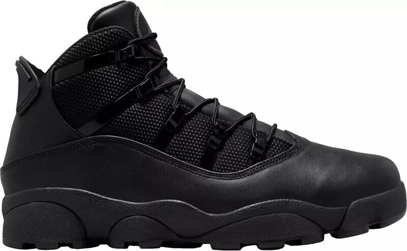

Утепленные туфли Jordan с 6 кольцами, черный