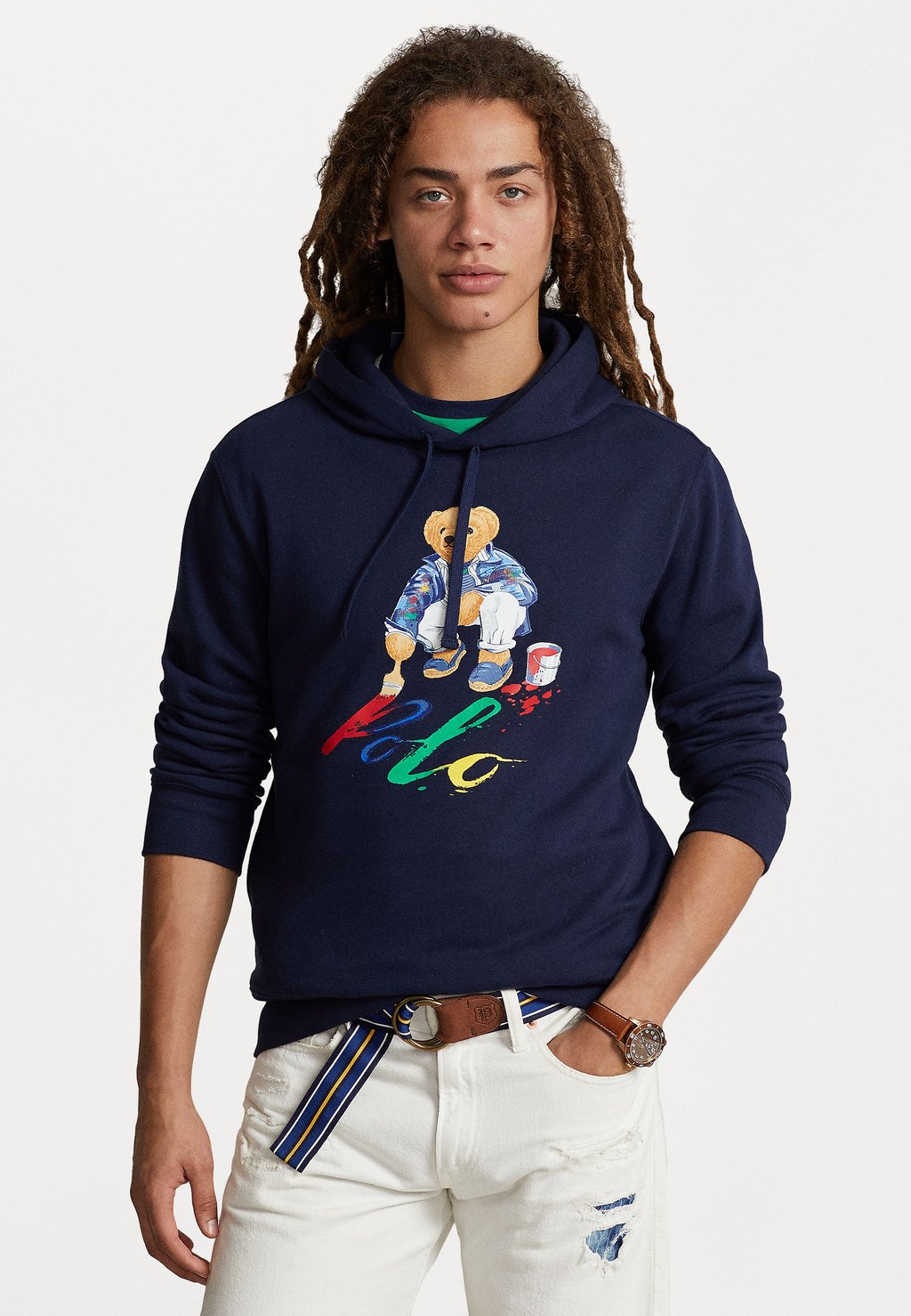 

Толстовка Polo Ralph Lauren HOOD LONG SLEEVE, цвет cruise navy