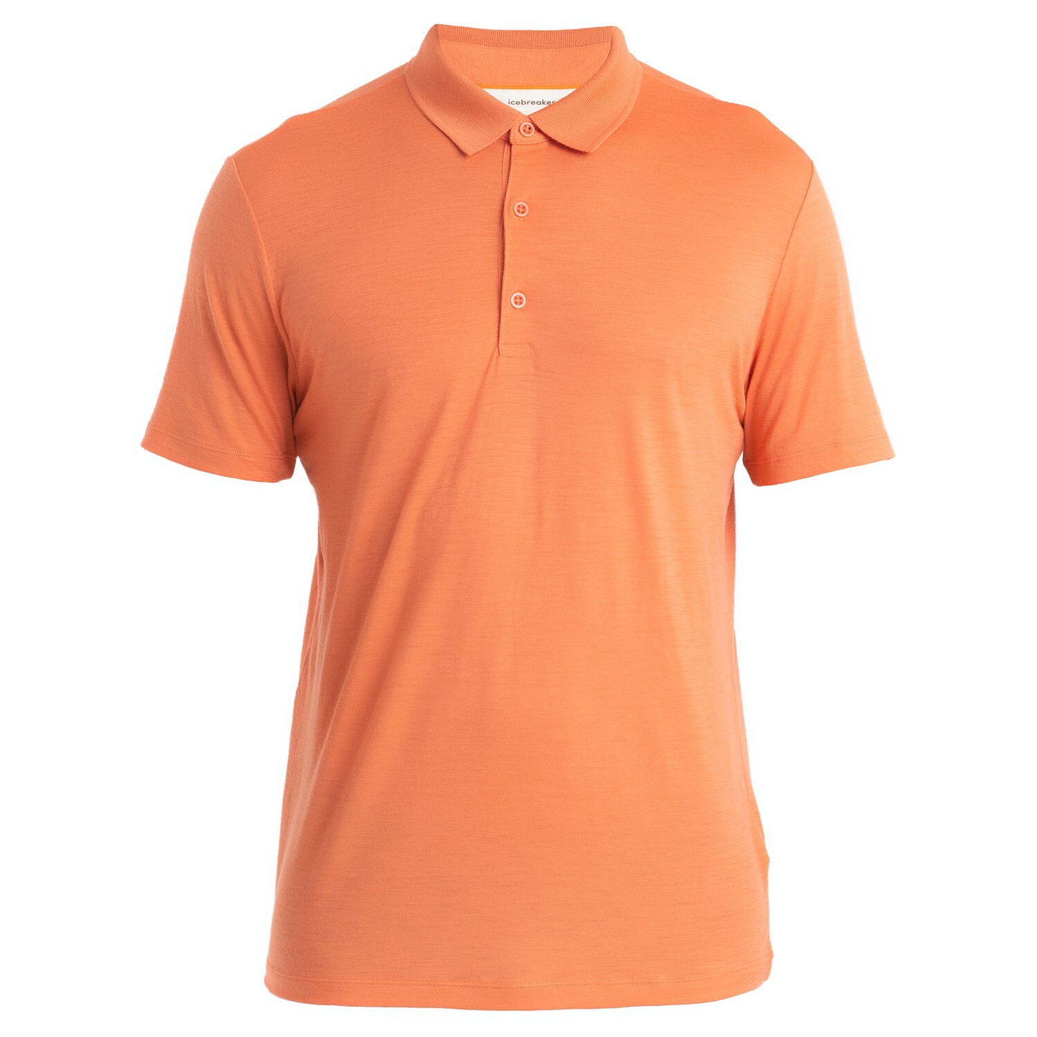 

Рубашка из мериноса Icebreaker Merino 150 Tech Lite III S/S Polo, цвет Ember