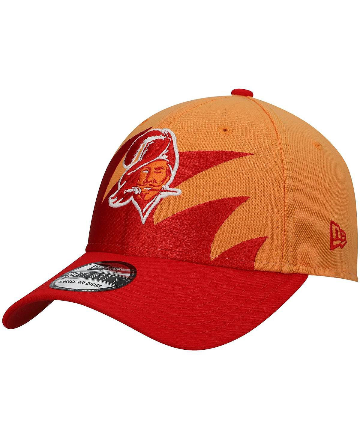 

Мужская оранжево-красная кепка Tampa Bay Buccaneers Surge 39THIRTY Flex Hat New Era