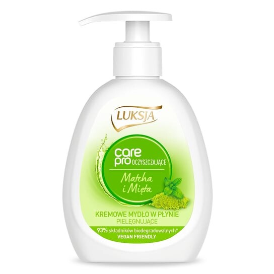 

Крем-жидкое мыло Матча и Мята, 250 мл Luksja, Care Pro