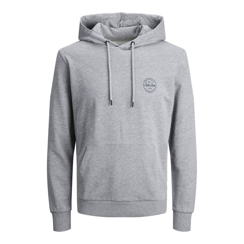 Grey original. Jack Jones Jcoair Sweat zip Hood Noos.