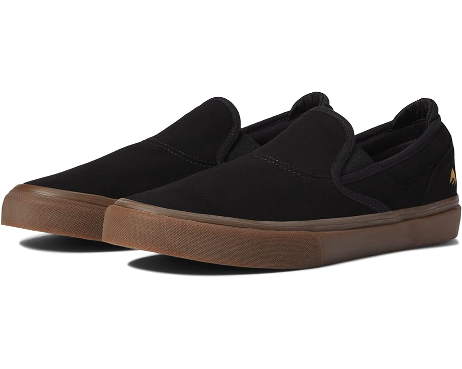 

Кроссовки Emerica Wino G6 Slip-On, цвет Vegan Black/Black/Gum