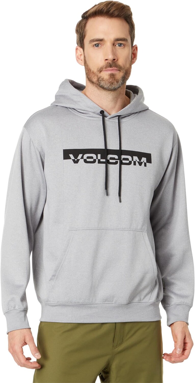 

Флисовая толстовка Core Hydro Volcom Snow, цвет Heather Grey
