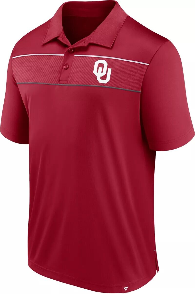 

Мужская футболка-поло с тиснением NCAA Oklahomaoons Crimson Defender