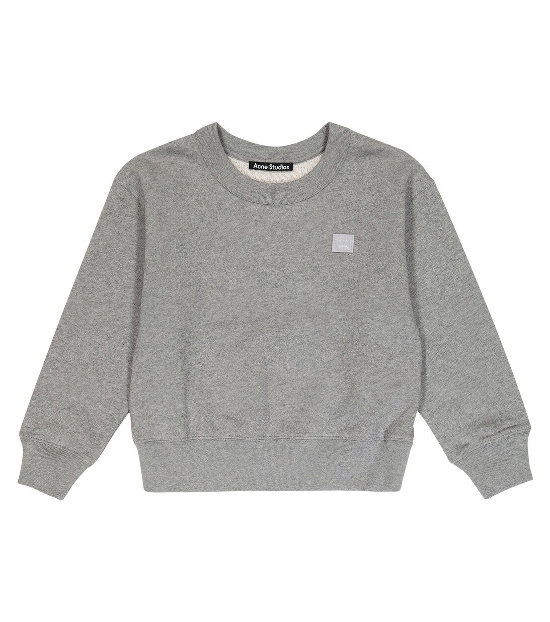 

Хлопковая толстовка Acne Studios, серый