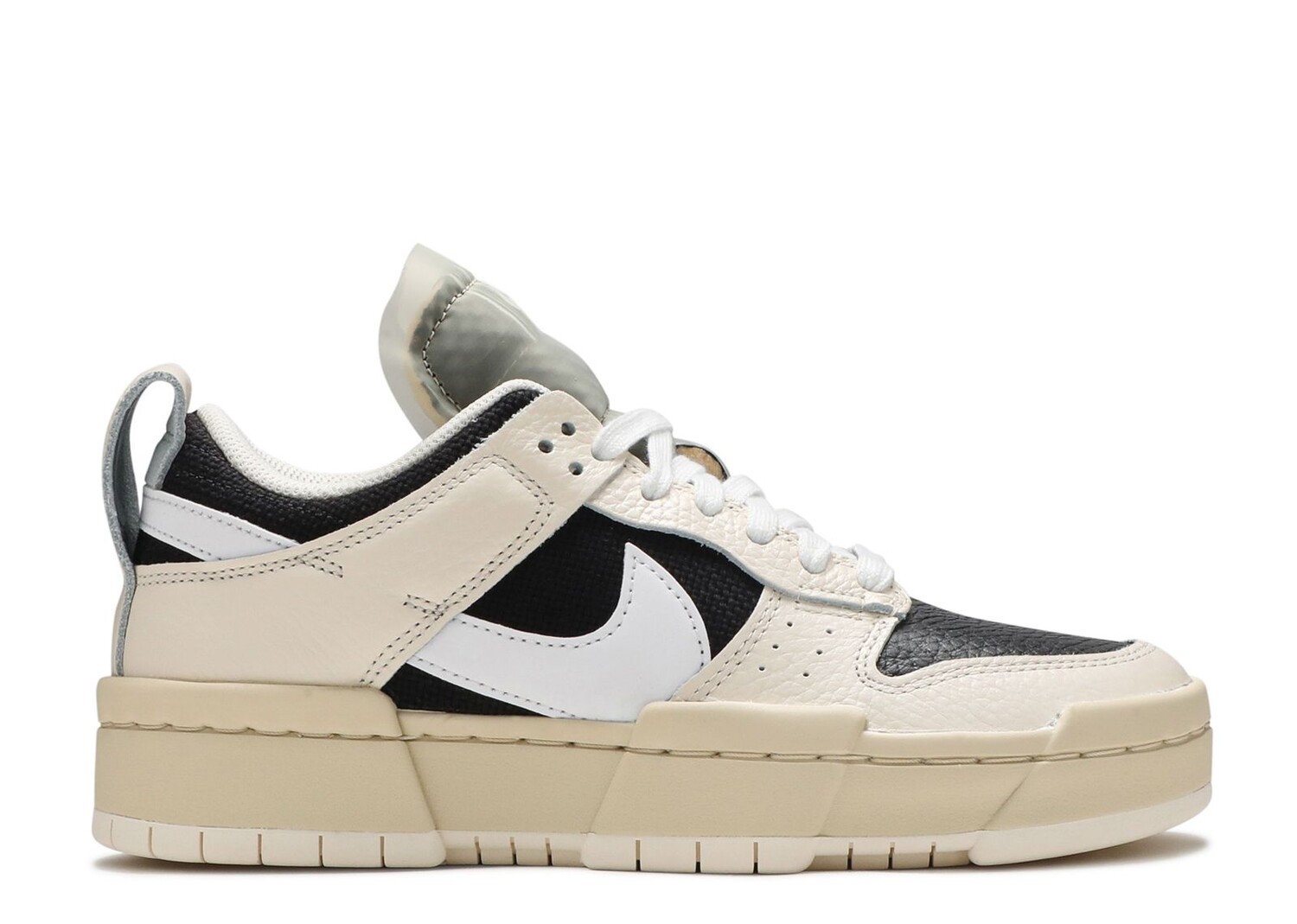 

Кроссовки Nike Wmns Dunk Low Disrupt 'Ivory Black', кремовый, Бежевый
