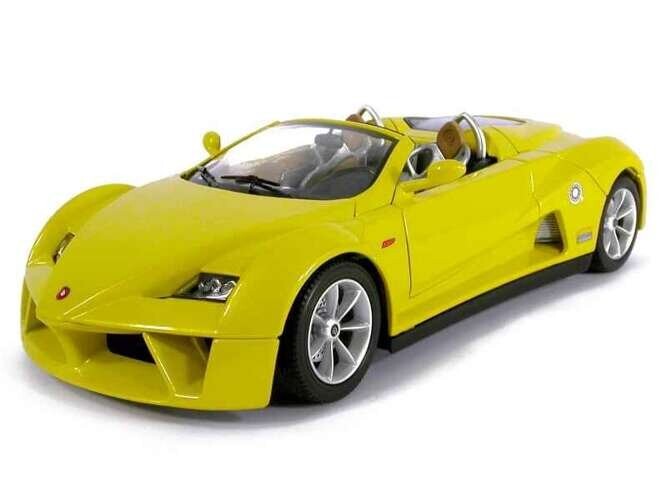 

Giugiaro Prima Speedster Bburago Diamond Collection 1/18 Автомобиль Желтый Inna marka