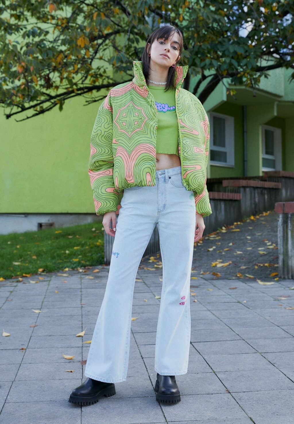 

Куртка зимняя Obey Clothing, Желтый