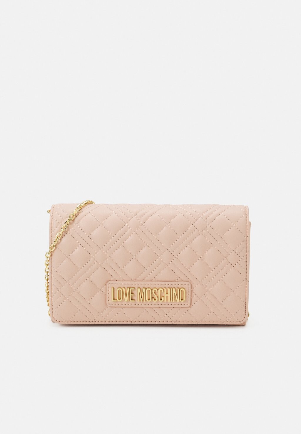 

Клатч Love Moschino, бежевый