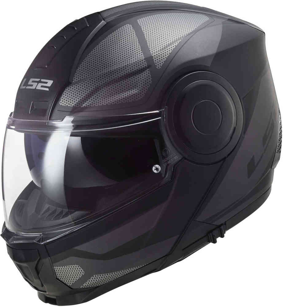 FF902 Шлем оси прицела LS2, черный матовый/титан механизм ls2 ff902 scope для крепления визора