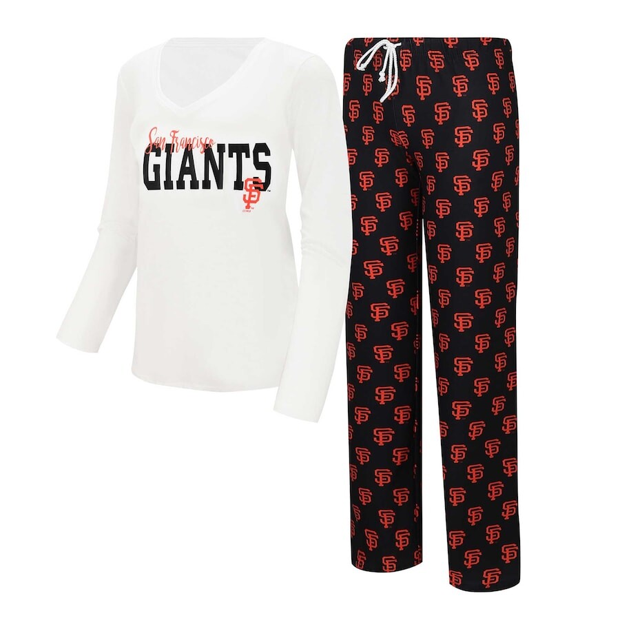 

Пижамный комплект Concepts Sport San Francisco Giants, белый