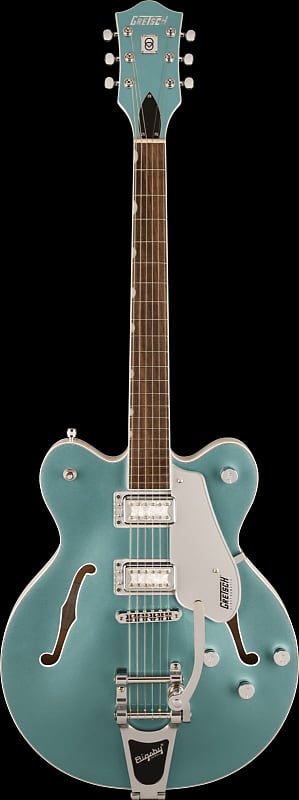 

Электрогитара Gretsch G5622T-140 Electromatic 140th Double Platinum Center Block with Bigsby, Laurel Fingerboard, Two-Tone Stone Platinum/Pearl Platinum