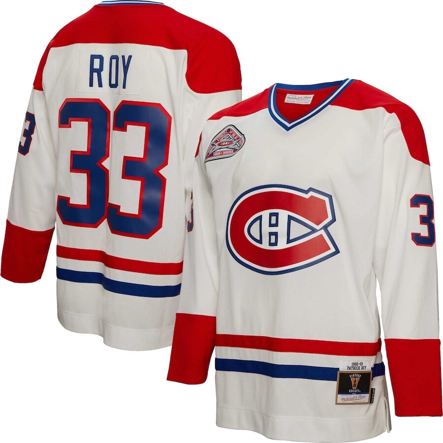 

Джерси Mitchell & Ness Montreal Canadiens, белый