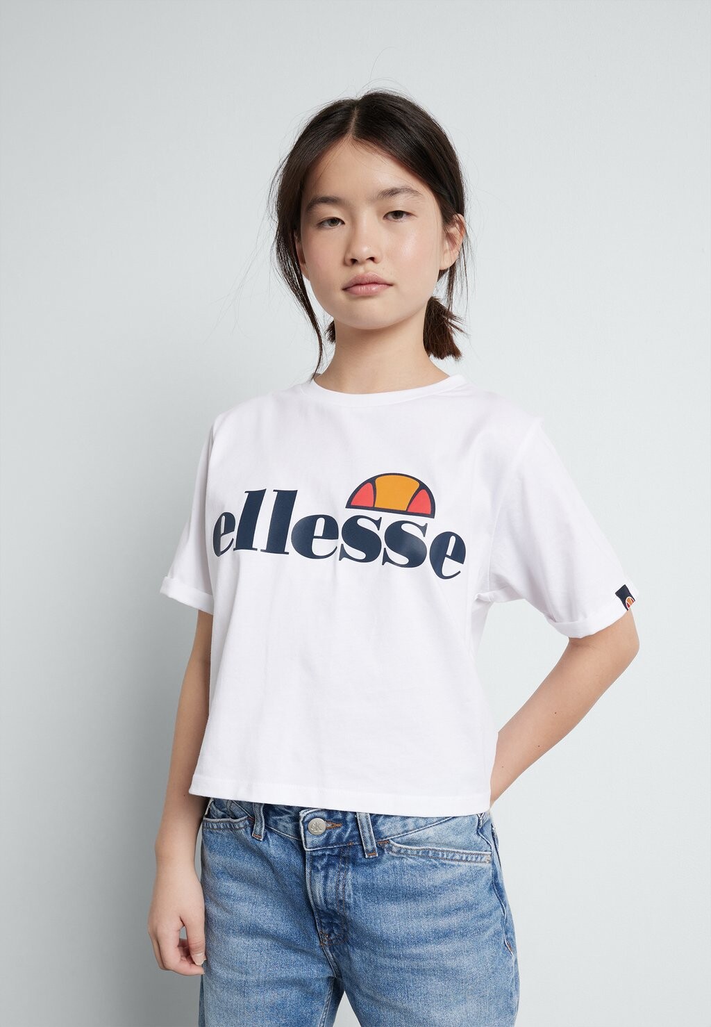 

Футболка с принтом Nicky Ellesse, белый