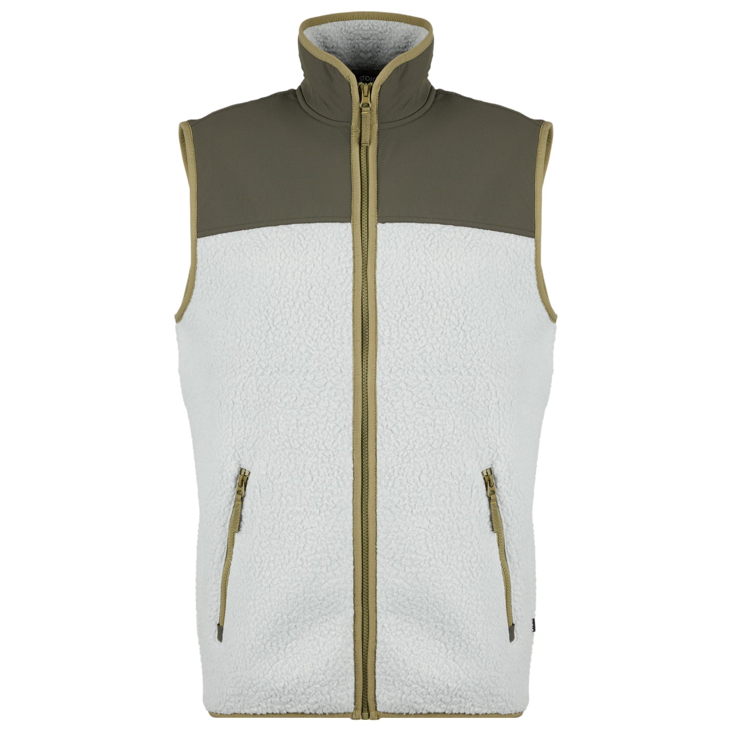 

Флисовый жилет Stoic NorrvikSt Pile Fleece Vest, цвет Light Grey/Deep Brown