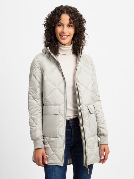 

Стеганое пальто Camel Active, серый