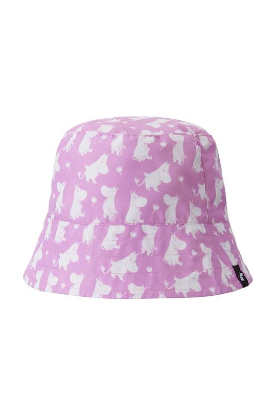 Reima Двусторонняя детская шапка Муми-тролль Свалка, розовый