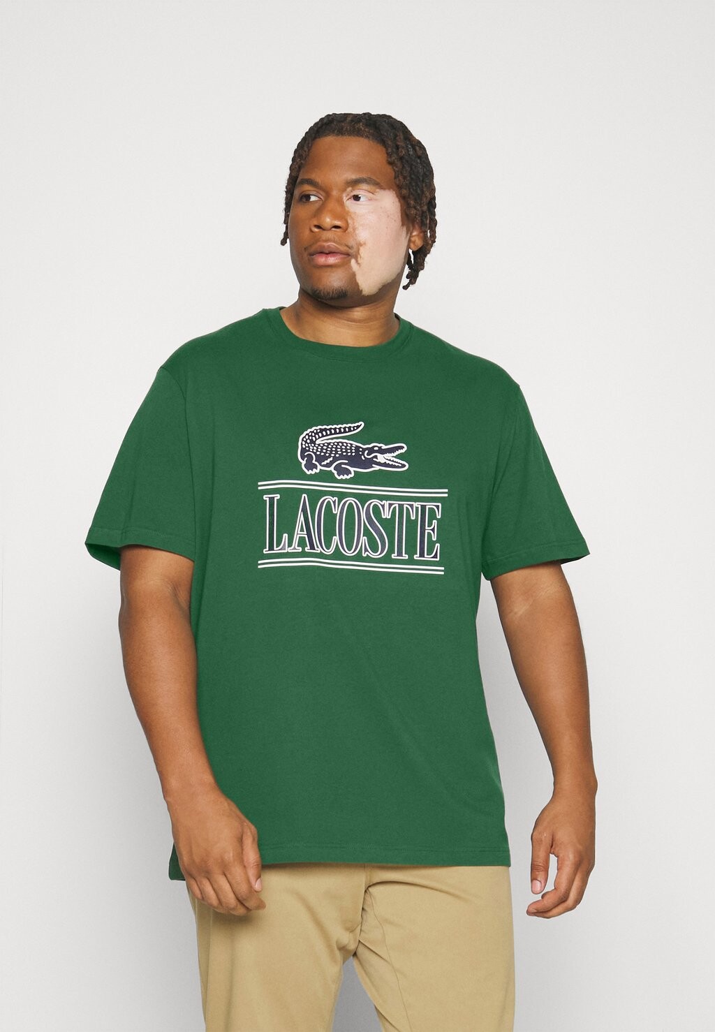 

Футболка с принтом Lacoste, зеленый