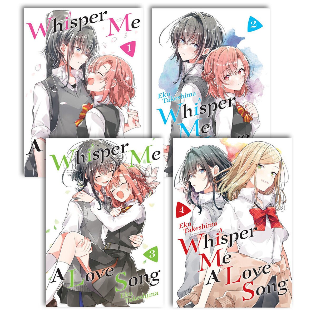 

Манга Whisper Me a Love Song Manga (1-3) Bundle