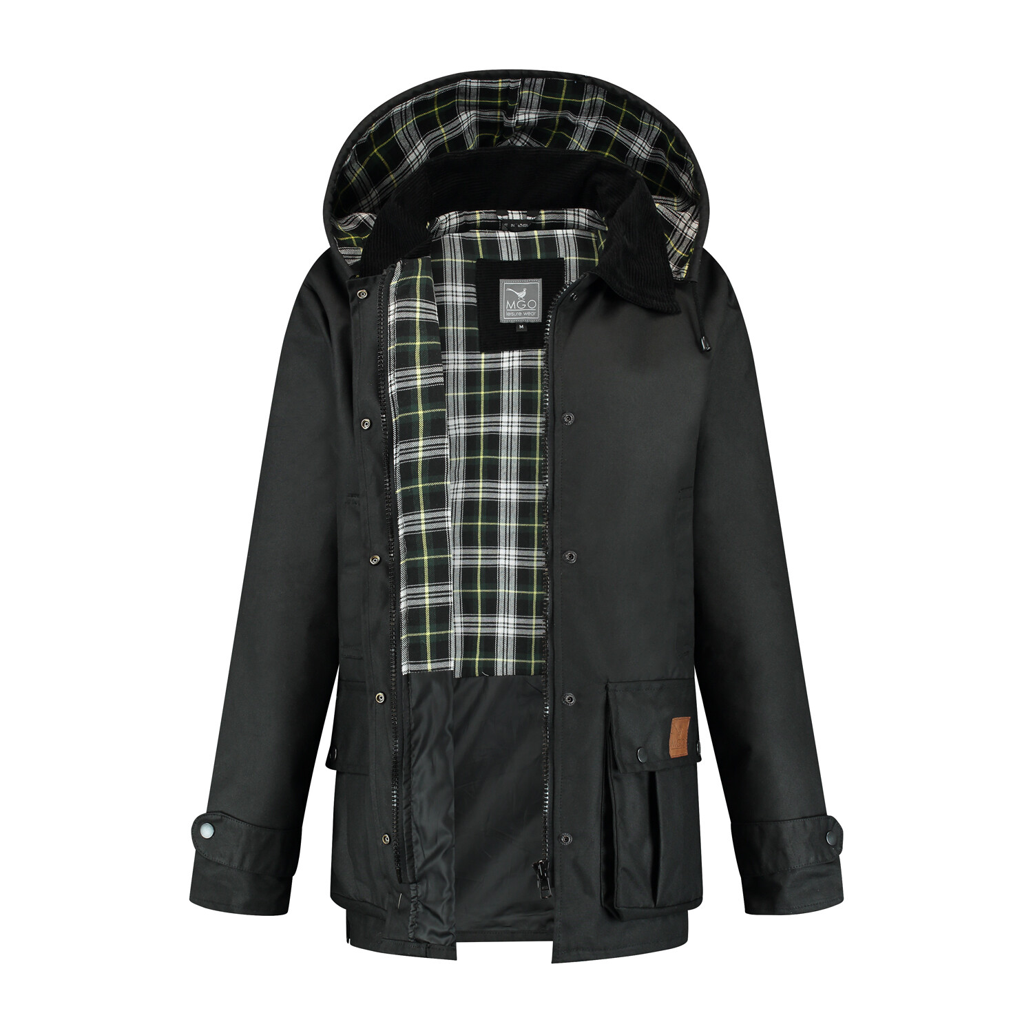 

Куртка софтшелл MGO leisure wear Leeds Wax Jacket, черный