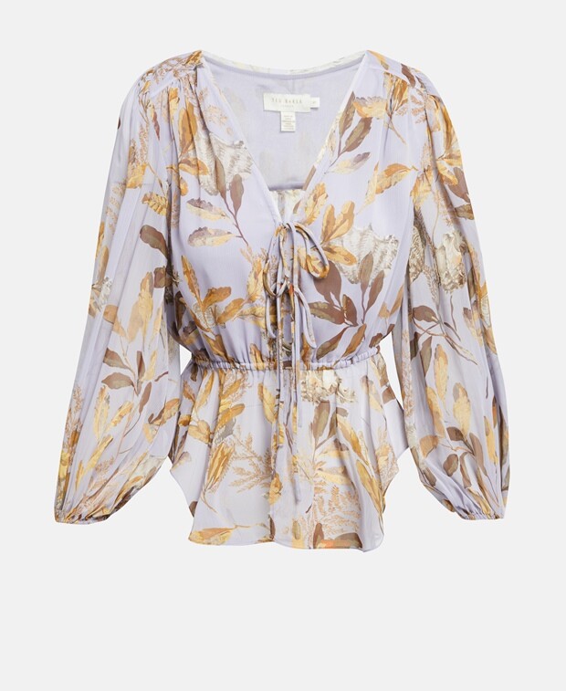 

Рубашка блузка Ted Baker, сирень