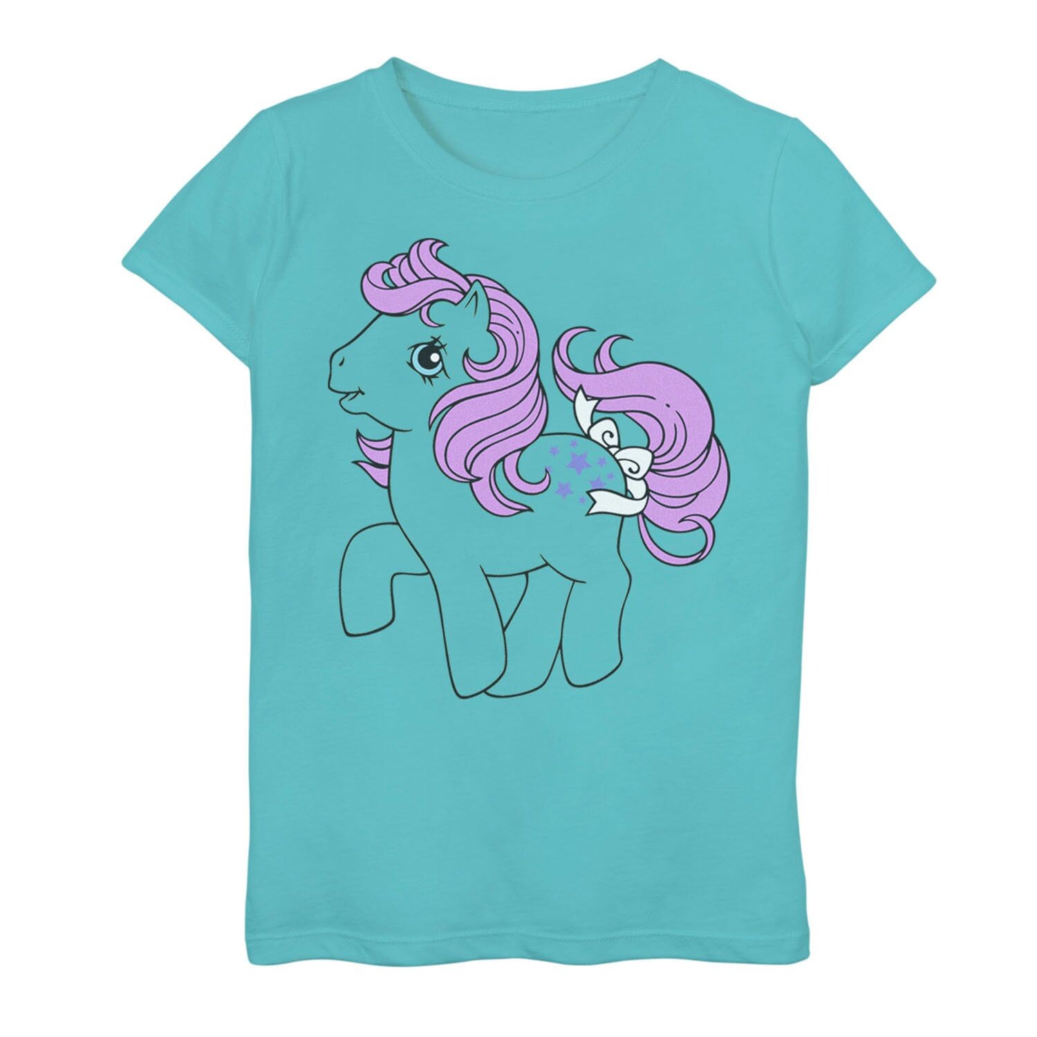 

Синяя футболка с рисунком My Little Pony для девочек 7–16 лет Belle Pony My Little Pony
