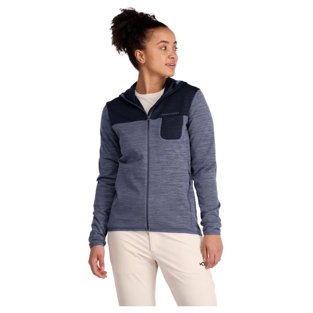 

Толстовка Kari Traa Sanne Hiking Full Zip, серый