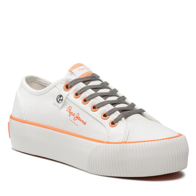 

Кроссовки Pepe Jeans OttisW Bass, белый